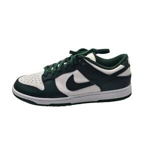 Nike Dunk Low Retro Michigan State White/Team Green Men's Size 11 NWT